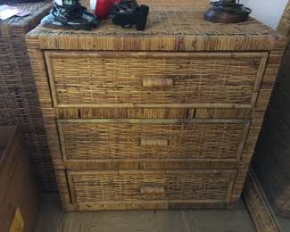 Wicker chest