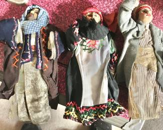 Hand-crafted collectibles dolls