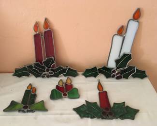 Stained glass ornaments