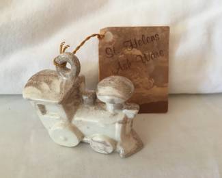 St. Helens Ash train ornament