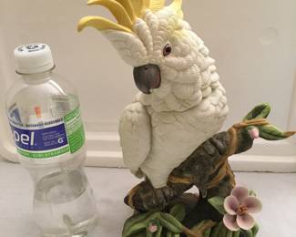Large Cockatoo figurine