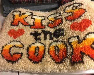 Kiss the Cook Latch hook