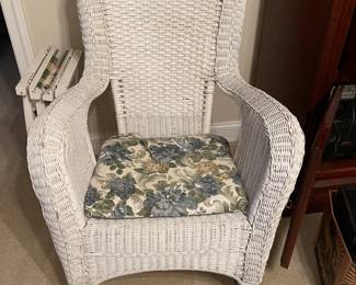 Vintage Wicker Rocker