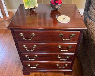 Davis Cabinet Piece.  Perfect side table for remotes, or bedside chest.  