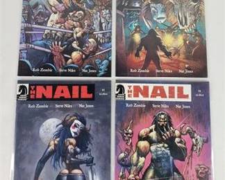Lot 006   1 Bid(s)
The Nail Issues One(1) - Four(4) by Rob Zombie, Steve Niles, Nat Jones
