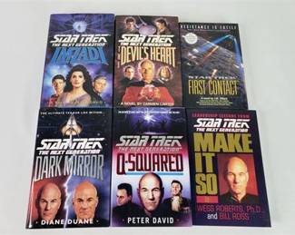 Lot 021   0 Bid(s)
Star Trek The Next Generation Books (6)