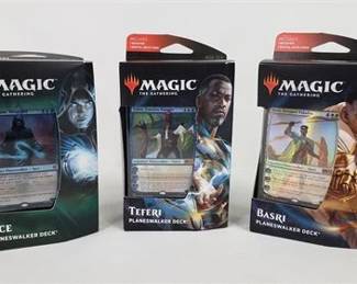 Lot 243   3 Bid(s)
Magic The Gathering Planeswalker Decks - Jace, Teferi, Basri