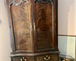 Armoire with great storage drawers.  