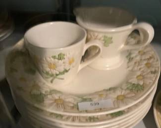 California poppy trail dishes