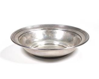 RANDAHL STERLING SILVER BOWL | 13.74 ozt, h. 2.25 x dia. 9.5 in.
