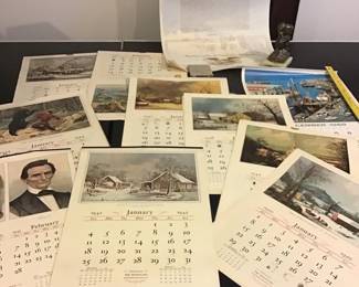 Vintage Travelers Ins. Calendars More