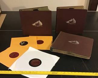 Vintage RCA Masters Voice Binders Records