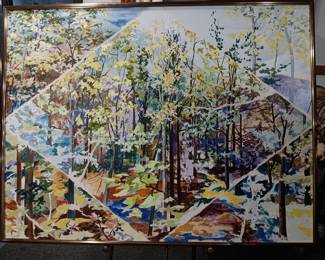 Oil Painting Forest
