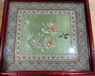 Silk Embroidered Art