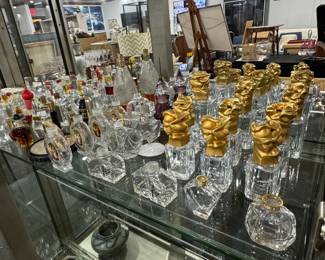 Various Perfume Bottled

