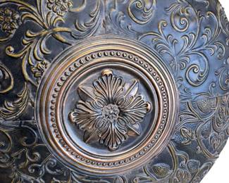 Large Metal Wall Medallion