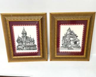 Pair of Martin Tang Lithographs