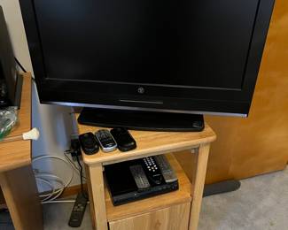 Westinghouse TV; end/accent table or chest.