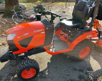 Kubota Tractor BX2380, purchased new in September, 2022, and with only 16.5 hours on it!