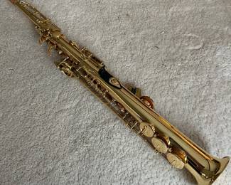 Another photo of the soprano saxophone by Jupiter.