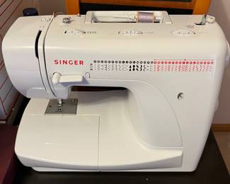 Singer sewing machine.