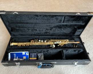 Soprano saxophone by Jupiter.