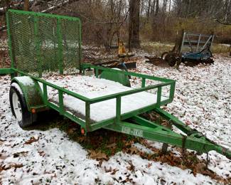 Load-Trail 8’x5’ utility trailer.