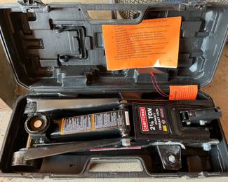 Craftsman 2-1/4 ton capacity trolley jack.