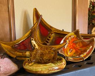 Huge Collection of Vintage Ashtrays 