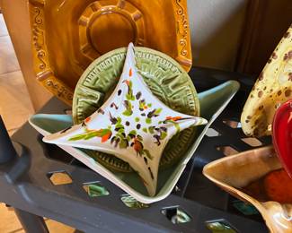 Huge Collection of Vintage Ashtrays 