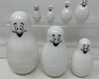 Lil' Abner Shmoo Nesting Dolls - 1948 - Al Capp