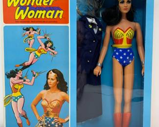 Vintage Wonder Woman Action Figure - The Star Herself! - 1976