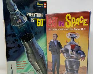 Vintage Lost in Space and Friendship 7 Model Kits - Unused