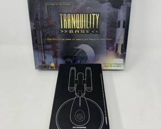 Game Night! Tranquility Base Game & Star Trek Pizza Cutter