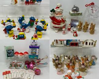 Vintage Christmas - Smurfs & Angels