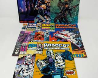Robocop & Predator Comics - 8 Books - 1991 - Marvel & Dark Horse Comics