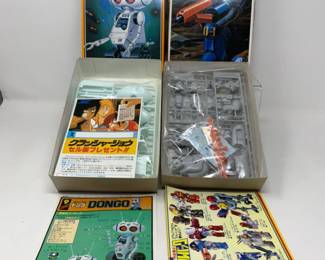 Japanese Anime Model Kits – Takara "Crusher Joe" & Dorvack Halk