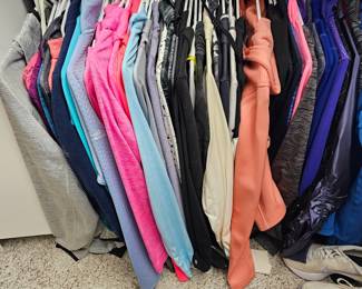 Athletic running/workout jackets