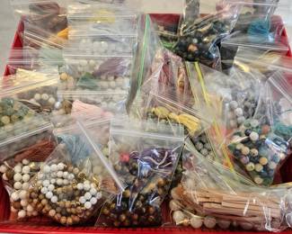 Mala Bead Necklaces w/ Tassals