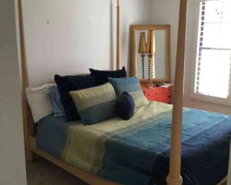 Queen Bed Frame And Bedding 