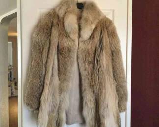  05 Light Brown Beautiful Lined Fur Coat