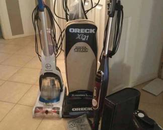 Hoover, Shark And Oreck Cleaning