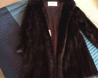 Beautiful Brown Fur Cownie Fur Coat