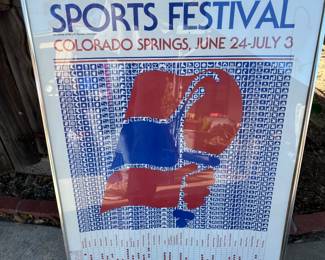 1983 National Sports Festival Poster