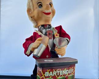 Vintage Bartender Toy