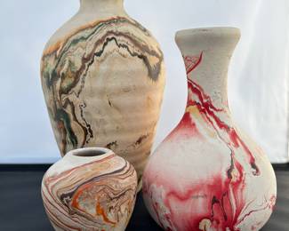Vintage Nemadji Pottery Vases