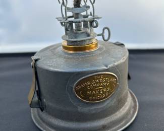 Antique Adams and Westlake Railroad Kerosene Lamp Olmsted Type Burner