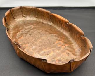 Hammered Copper Bowl / Tray