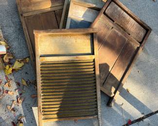 Antique Wash Boards