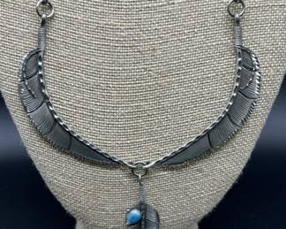 Silver Tone Costume Jewelry Necklace